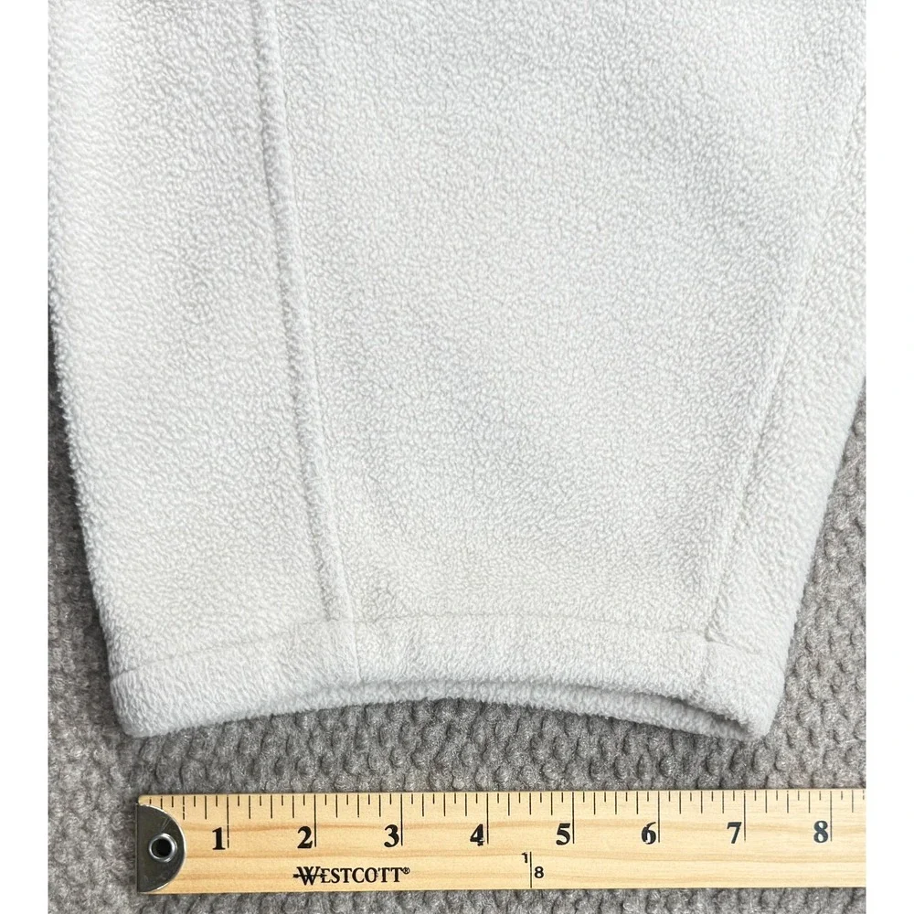Nike Sportswear Women's Double Swoosh‎ Beige Curve Plush Fleece Pants Size XL